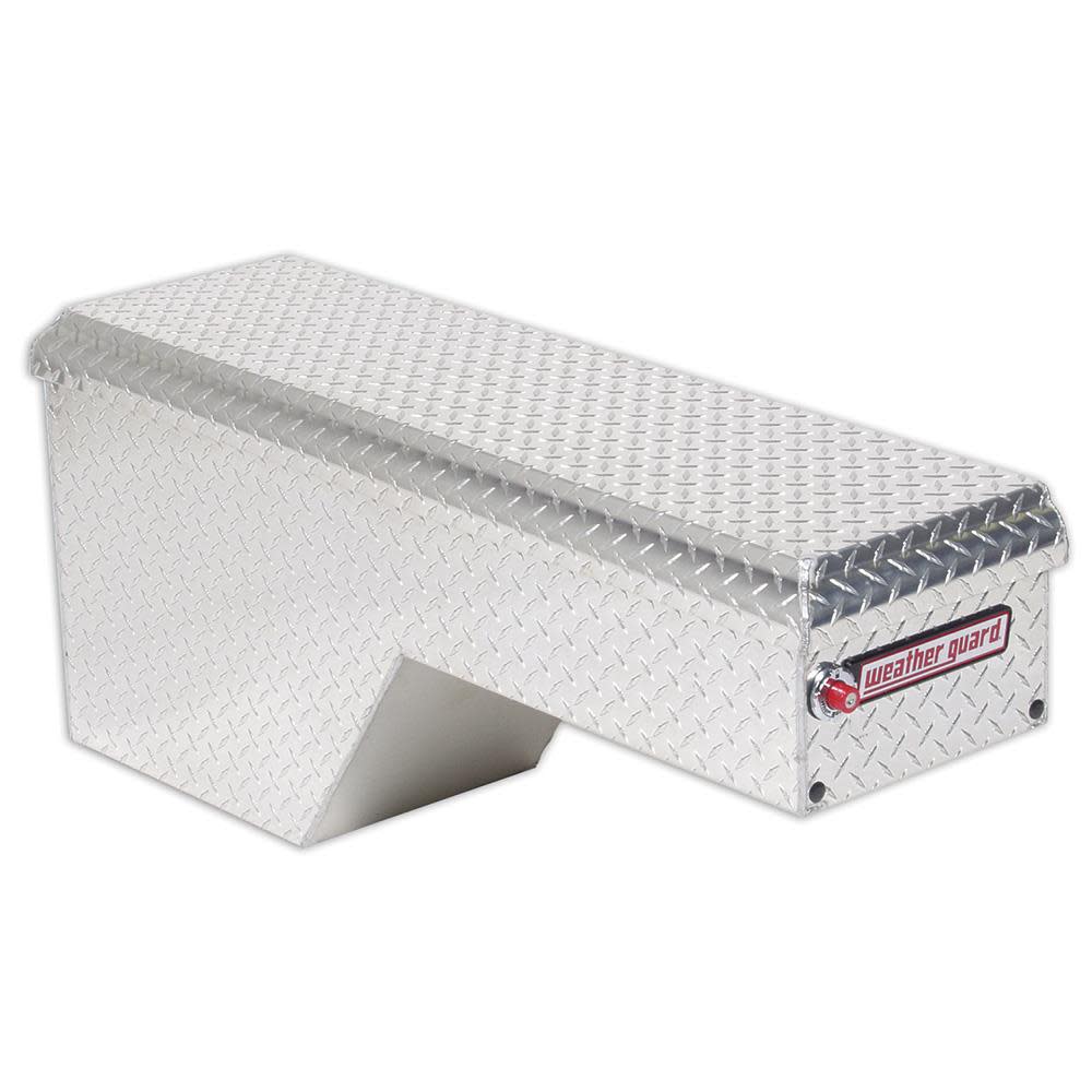 Pork Chop Box， Aluminum， Passenger Side， 3.4 Cu. Ft. ;