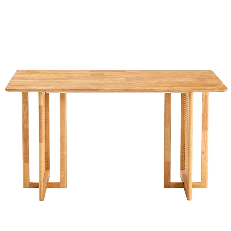 Mid Century Dining Table  Rural Retro MDF Dining Table Kitchen Table Office Table for Dining Room  Living Room and Office