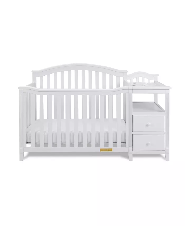 AFG Baby Furniture 46 Wooden Kali 4 in 1 Convertible Crib and Changer