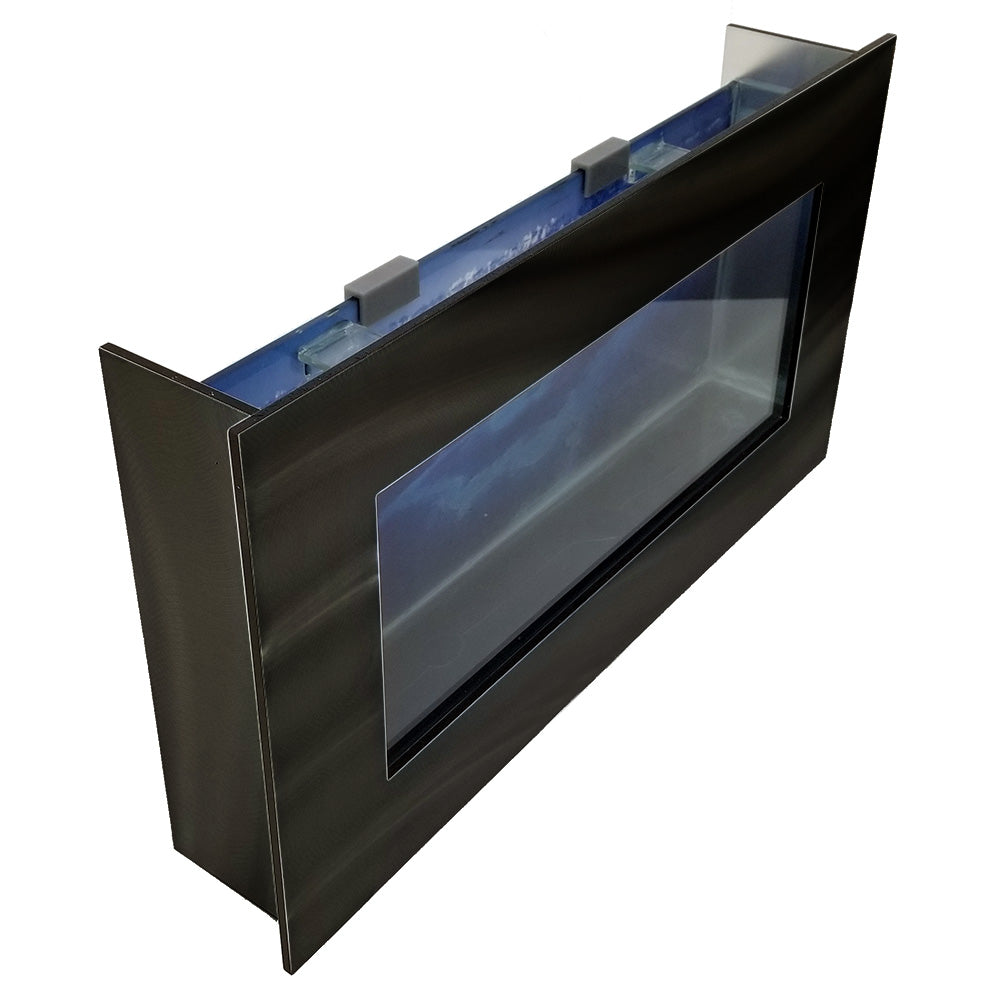 Aussie Aquariums 2.0 Wall Mounted Aquarium - View Brushed Black