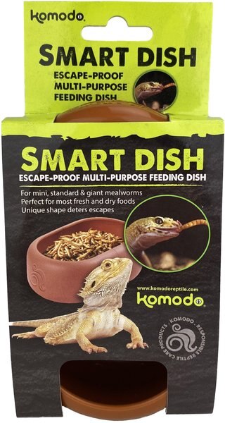 Komodo Smart Dish， Brown， Small