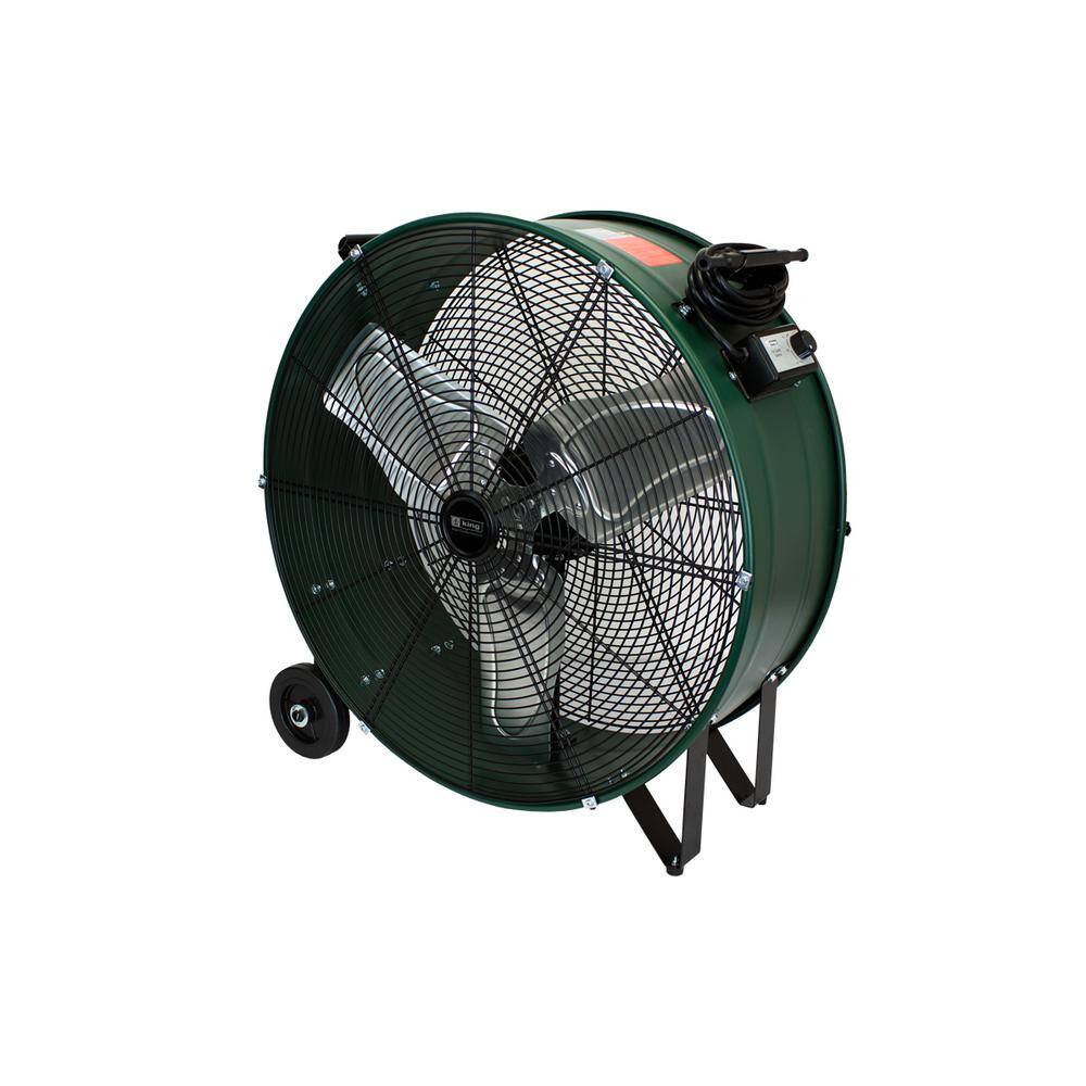 King Electric Drum Fan 36 in. Direct Drive Fixed DFC-36D