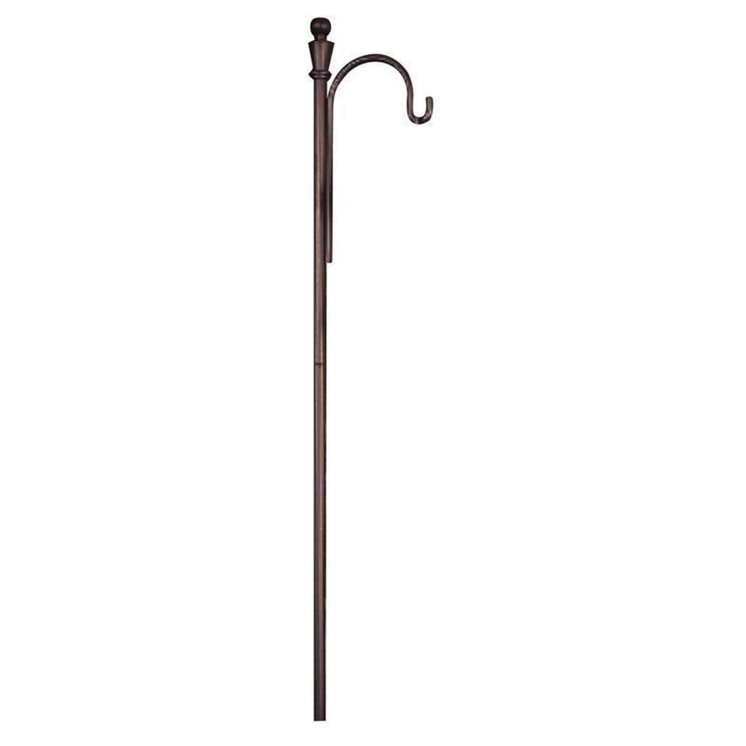 Feit SOLAR FIXTURES Bronze Metal 48 in. H Shepherds Hook 1 pk