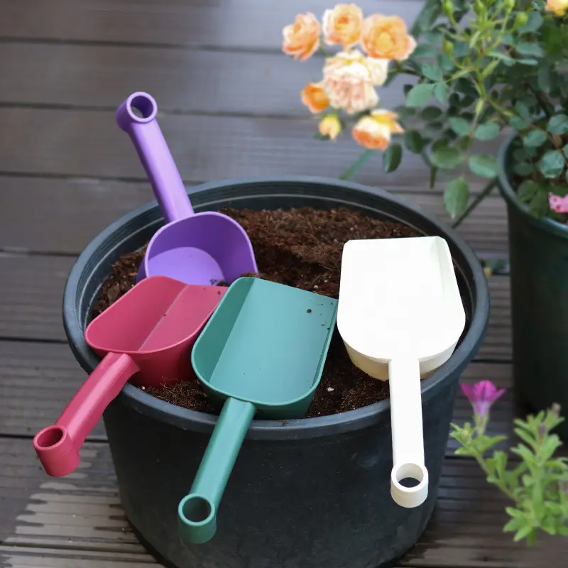 Wholesale Vegetables Flowers Seed Home Planting Digging Soil Loosening Shovel Gardening Tools Plastic Shovels