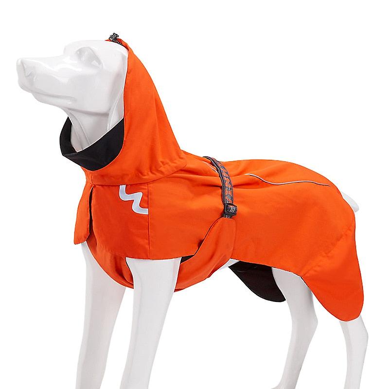 3M reflective waterproof dog raincoat