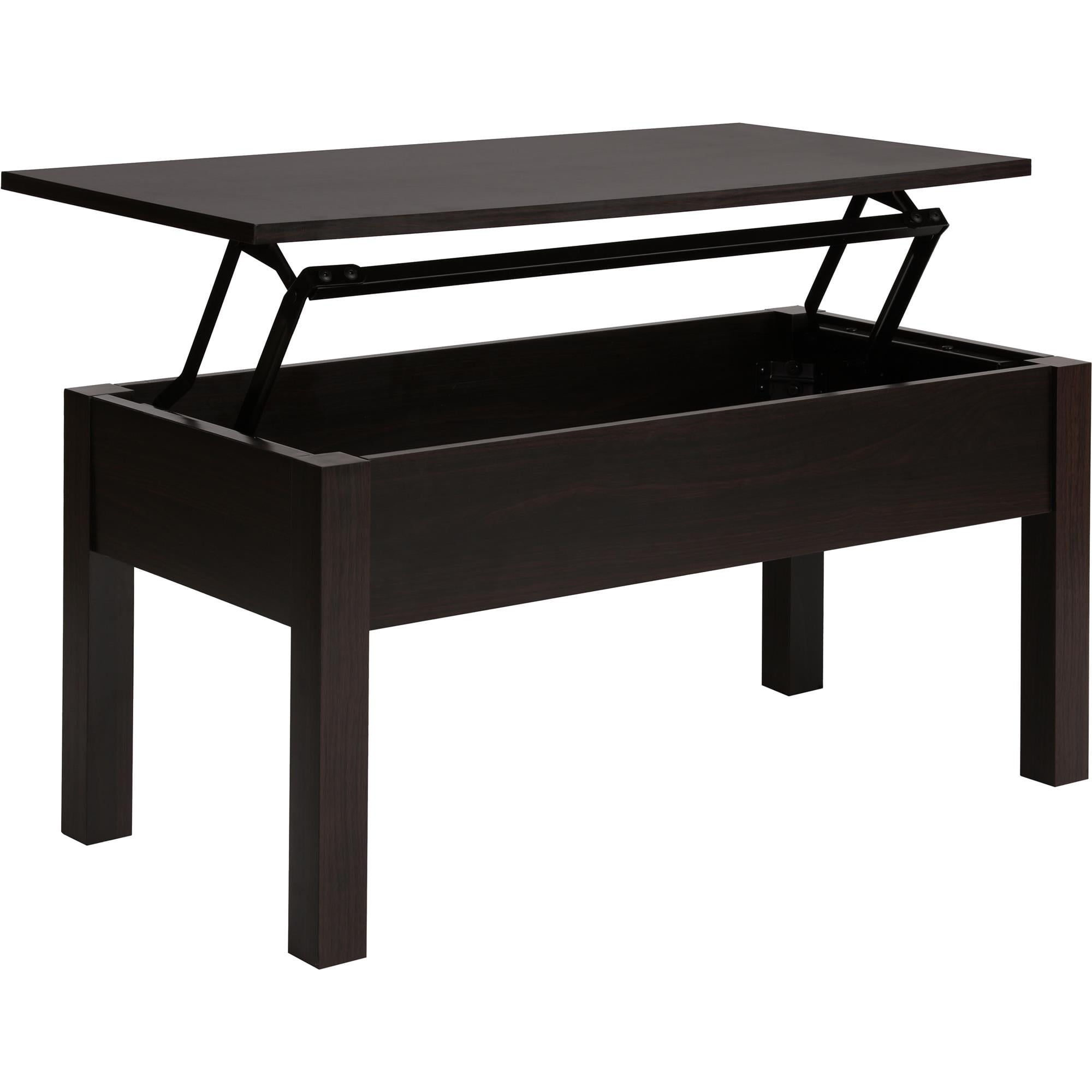 Mainstays Lift Top Coffee Table， Espresso