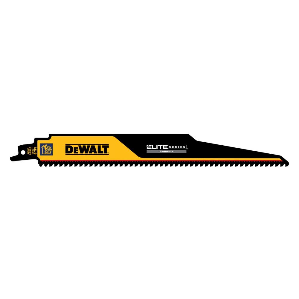 DEWALT ELITE SERIES Reciprocating Saw Blade 3pk Carbide Tipped 9