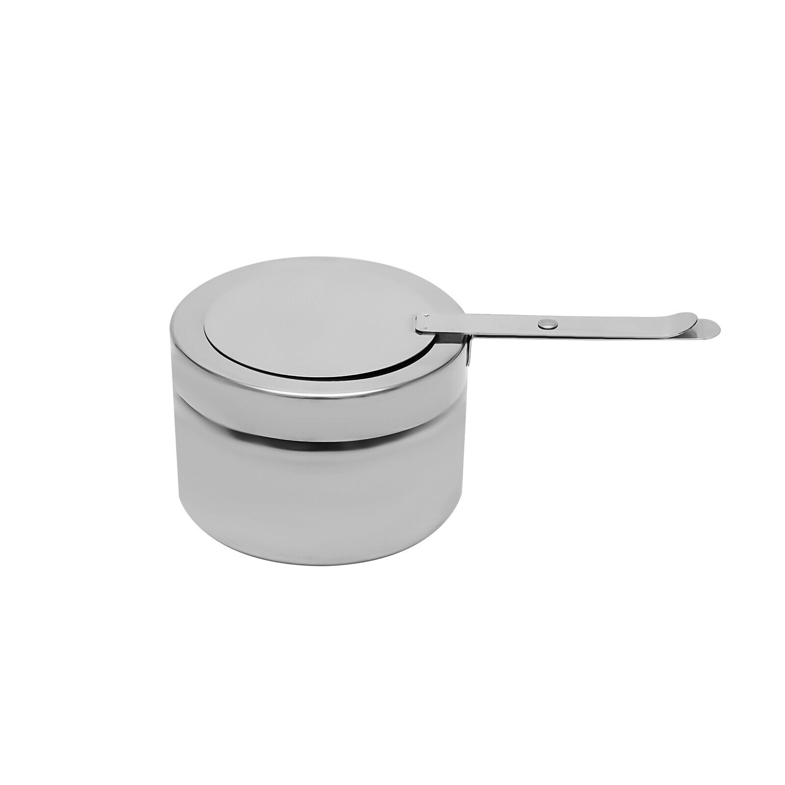 FETCOI 7L Round Soup Chafer Catering Chafing Dish Food Pan Warmer Stainless Steel