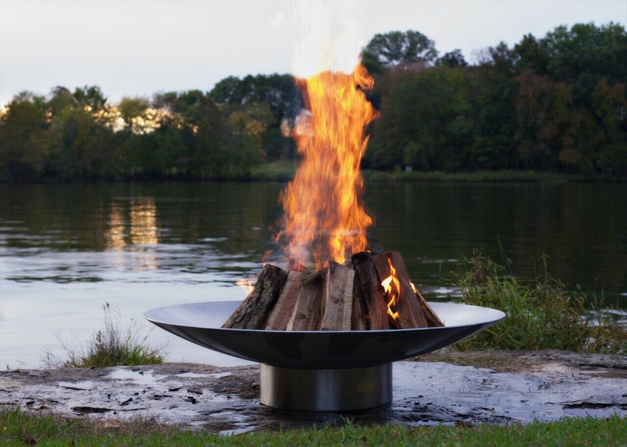 Fire Pit Art BELLAVITA34FPAMLS120NGAWEIS