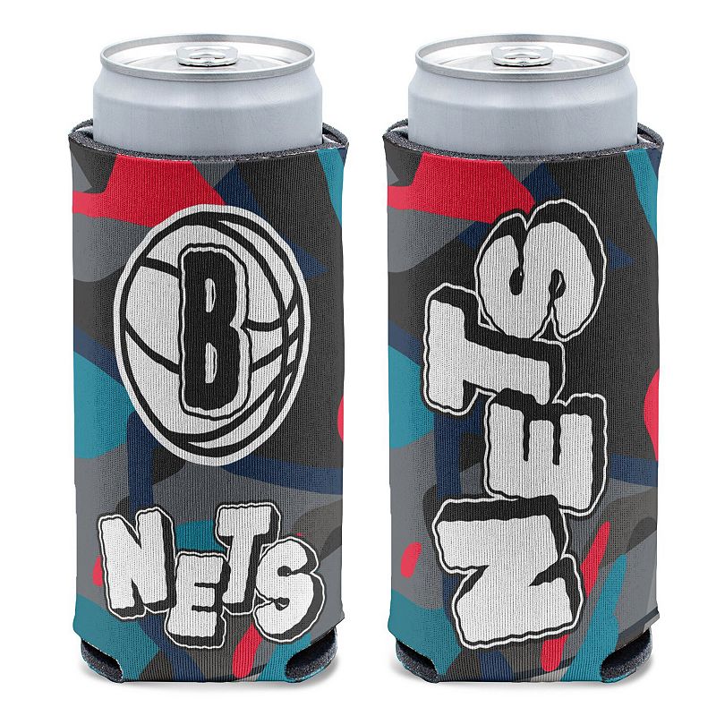 WinCraft  Brooklyn Nets 2023/24 City Edition 12oz. Slim Can Cooler