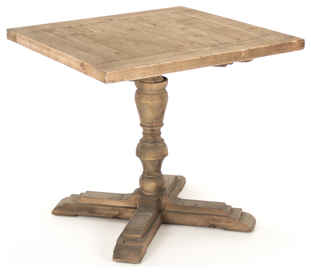 Timeo Square Table   Farmhouse   Side Tables And End Tables   by Nook  ampCottage  Houzz