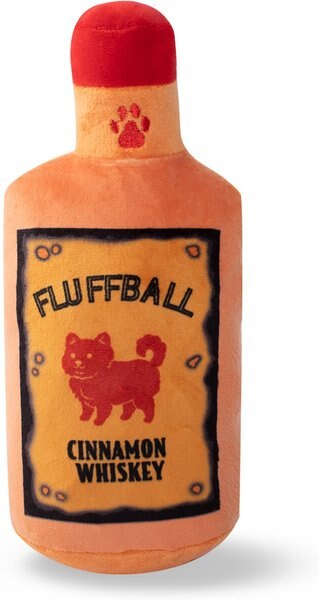 Pet Shop by Fringe Studio Fluffball Cinnamon Whisky Squeaky Plush Dog Toy