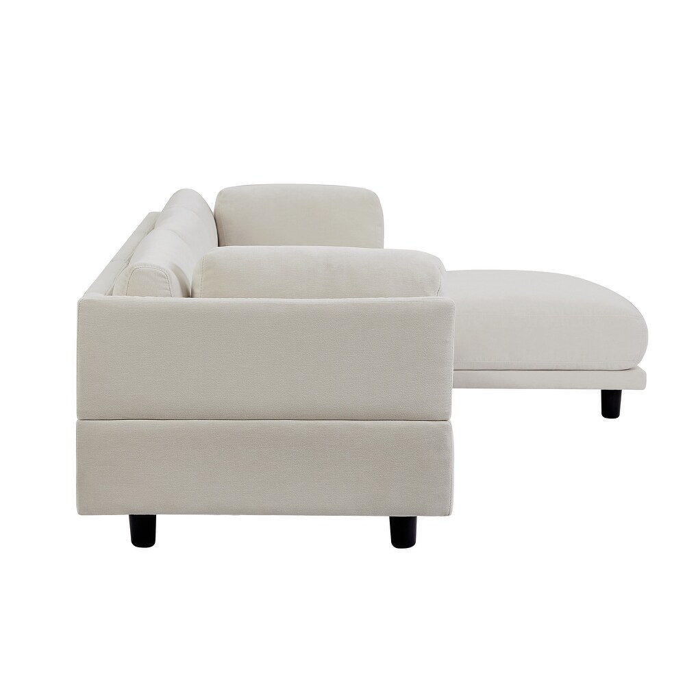 Upholstery Convertible Sectional Sofa  L Shaped Couch