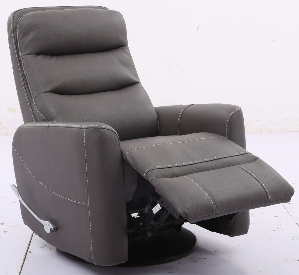 Parker Living Hercules Manual Swivel Glider Recliner   Contemporary   Recliner Chairs   by Unlimited Furniture Group  Houzz