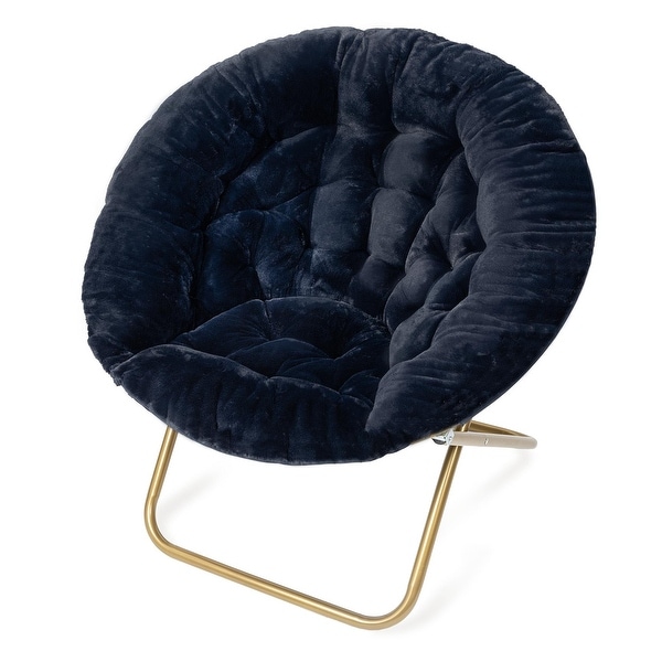 Milliard Cozy X-large Faux Fur Saucer Chair