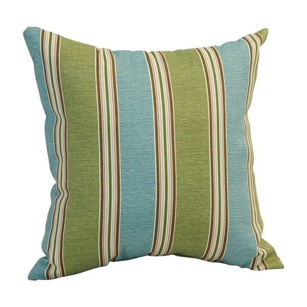 17-inch Square Polyester Outdoor Throw Pillows (Set of 2)