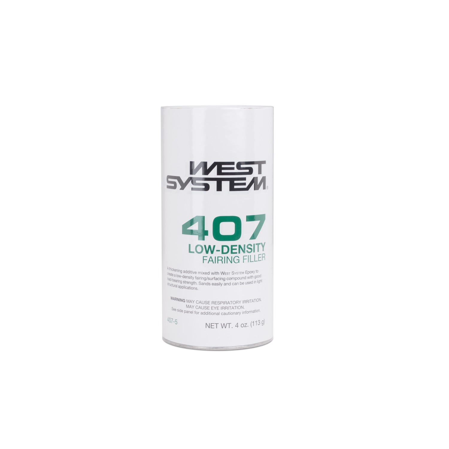 West System 407 Filler Medium Strength Microfibers Fairing Filler 4 oz