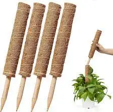 100% NaturalCoco Coir Pole Stick GrowStronger Plants Support The EcoFriendly GardenersGuide to CoirPole Sticks At WholesalePrice