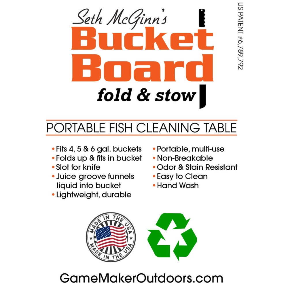 CanCooker GameMaker Fold and Stow Bucket Board ;