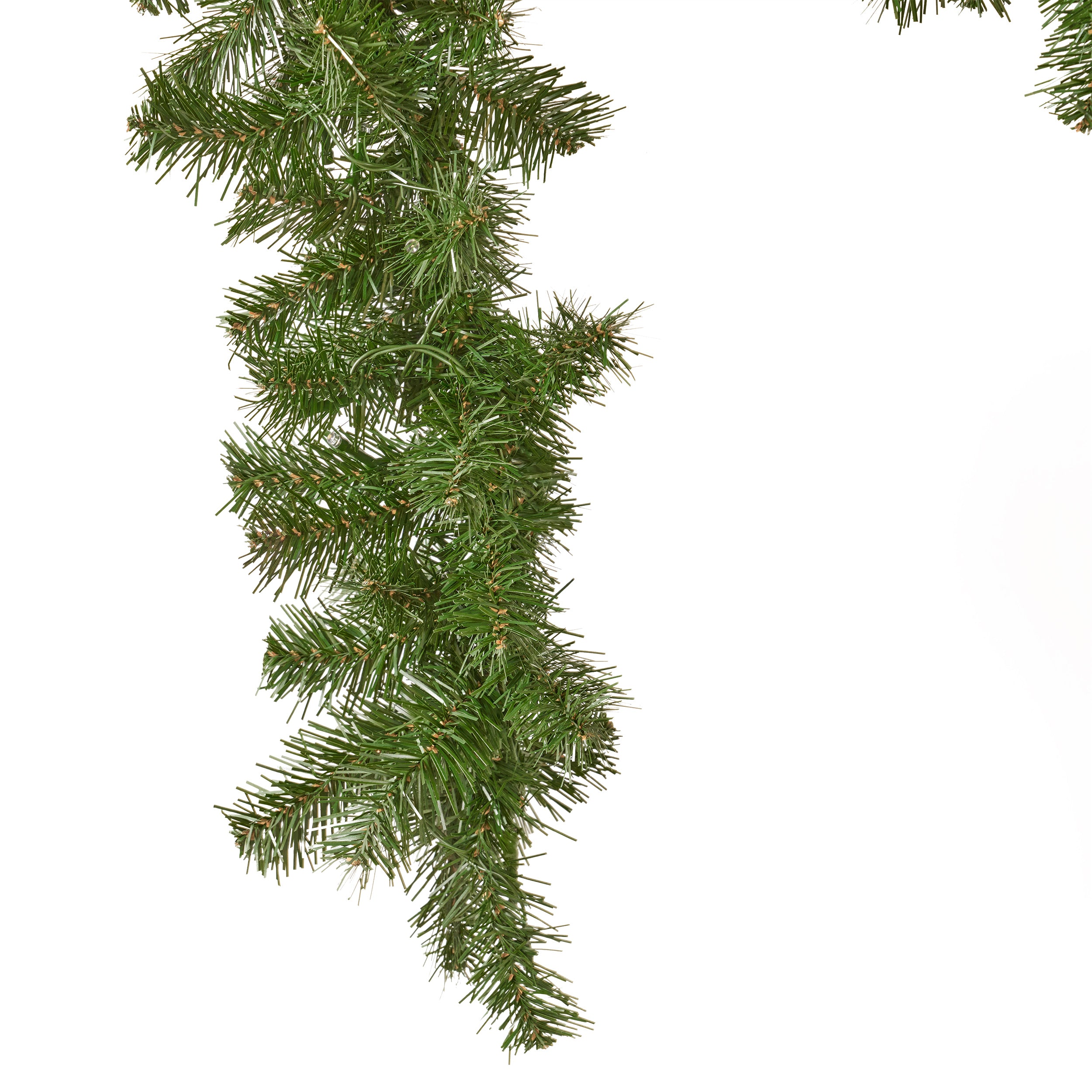 9-foot Norway Spruce Pre-Lit Warm White LED Artificial Christmas Garland