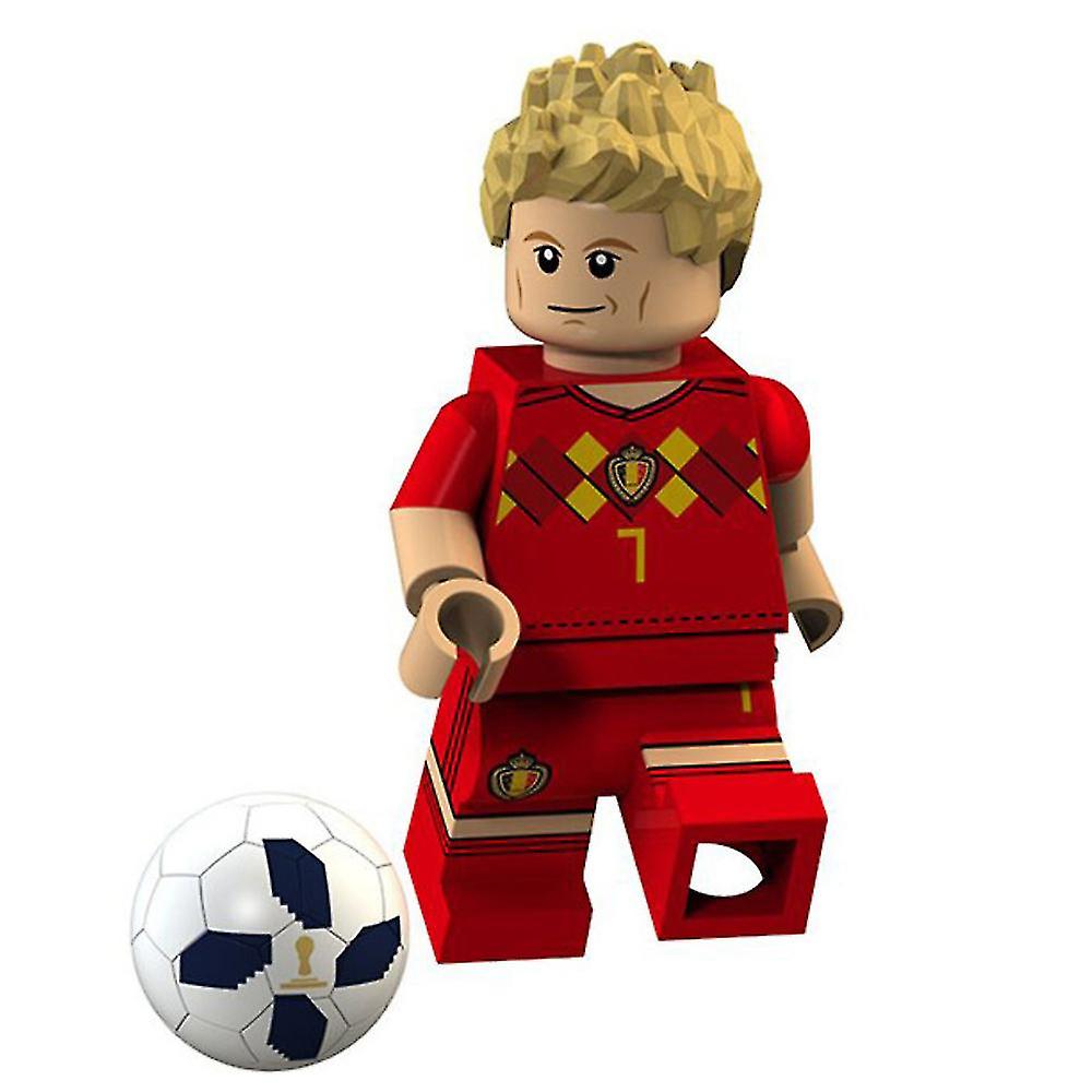 Football Player Super Star Series Block Building Blocks Set Mini Blocks Toy