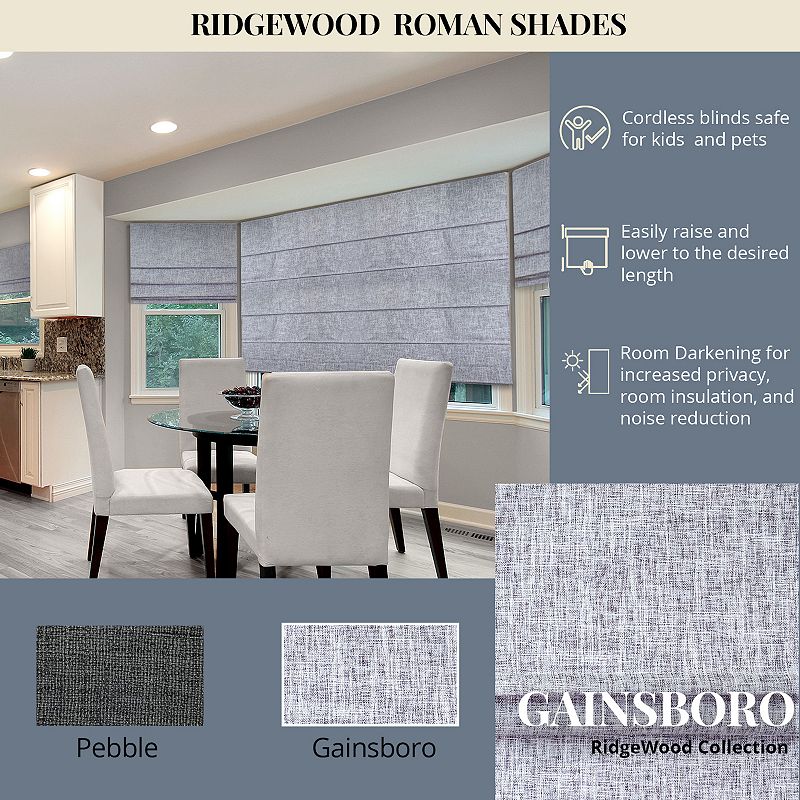 Chicology Lexington Cordless Roman Shade