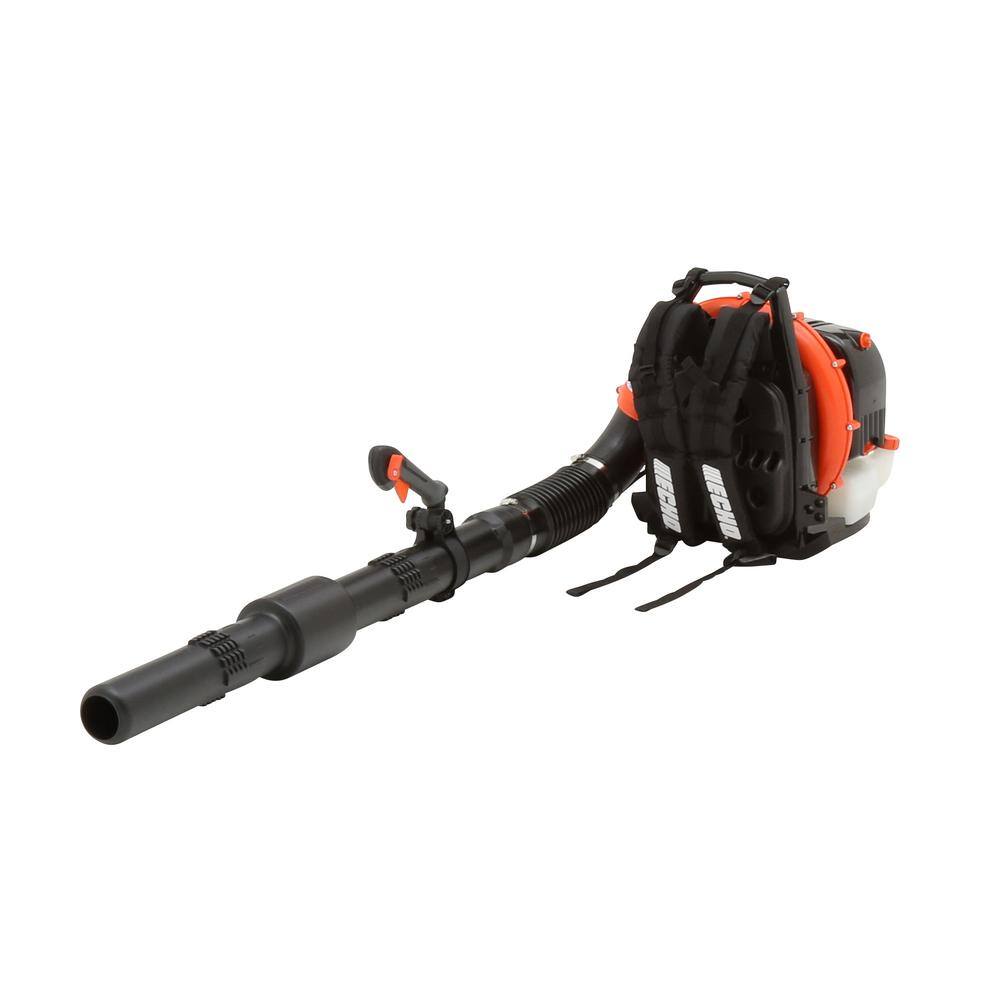 ECHO 214 MPH 535 CFM 63.3 cc Gas 2-Stroke Low Noise Backpack Leaf Blower with Tube Throttle PB-760LNT