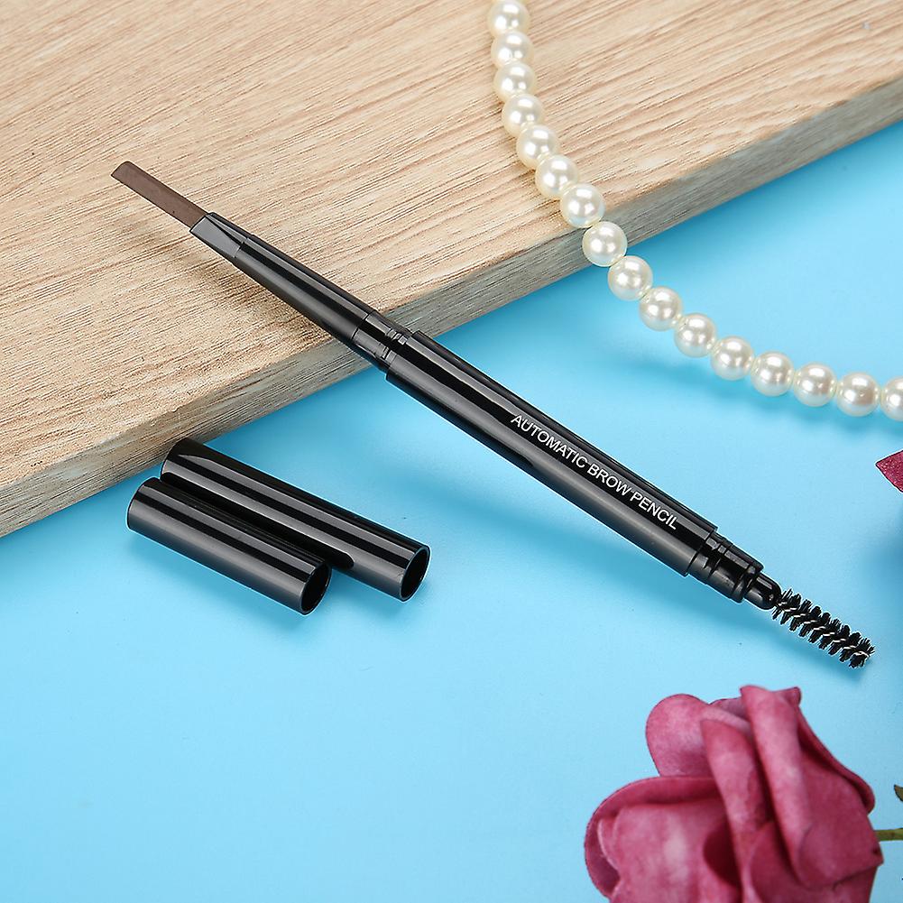 Eyebrow Pen Waterproof Eye Brow Pencil Triangular Tip With Brush Makeup Cosmetic Coffee