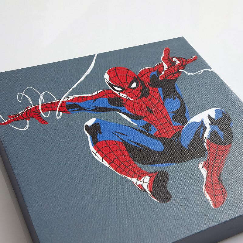 Idea Nuova Marvel Spider-Man Canvas Wall Art 4-piece Set