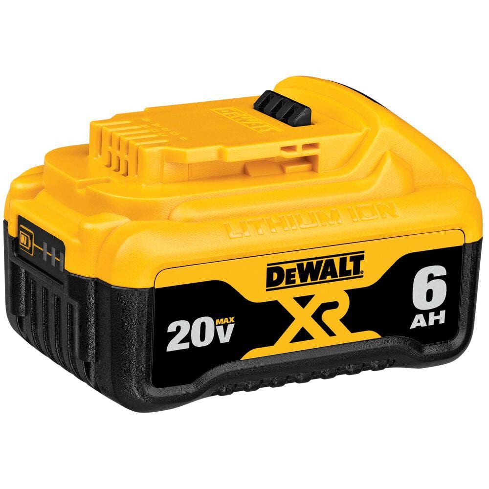 DEWALT 20V MAX XR Premium Lithium-Ion 6.0Ah Battery Pack (2 Pack) DCB206-2