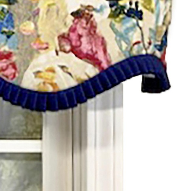 Rod Pocket Valance 50 quot X 16 quot Multicolor By Rlf Home