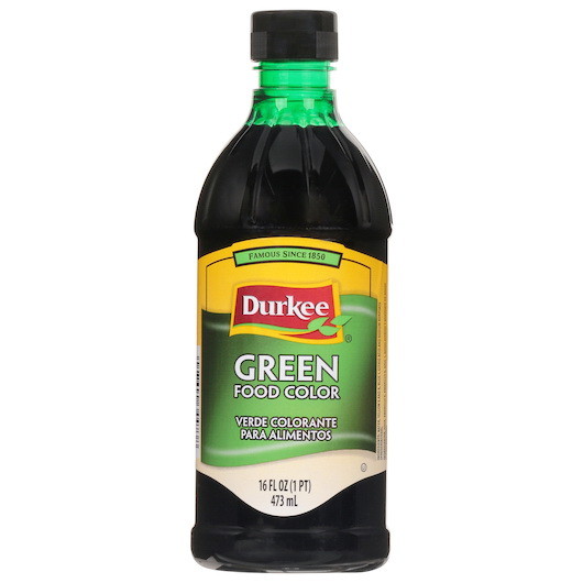 Durkee Green Food Color  16 Fluid Ounces  6 per ca...