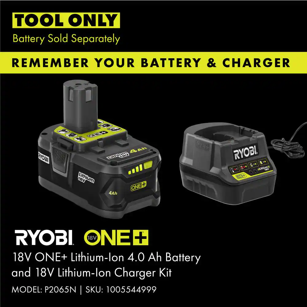 Ryobi ONE+ 18V Cordless Battery 2 Gal. Chemical Sprayer with Holster and Extra Tank (Tool Only)