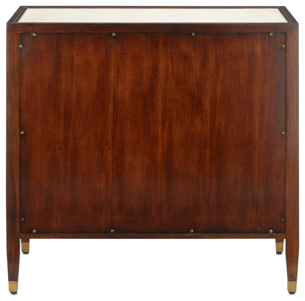 Evie Shagreen Chest   Traditional   Accent Chests And Cabinets   by HedgeApple  Houzz