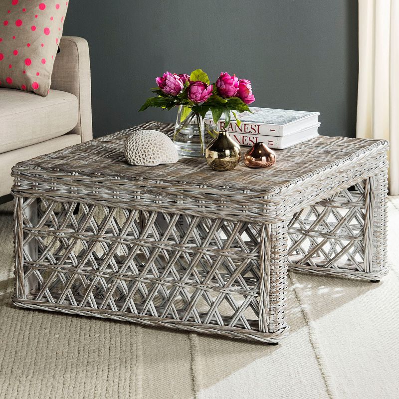 Safavieh Shila Wicker Coffee Table