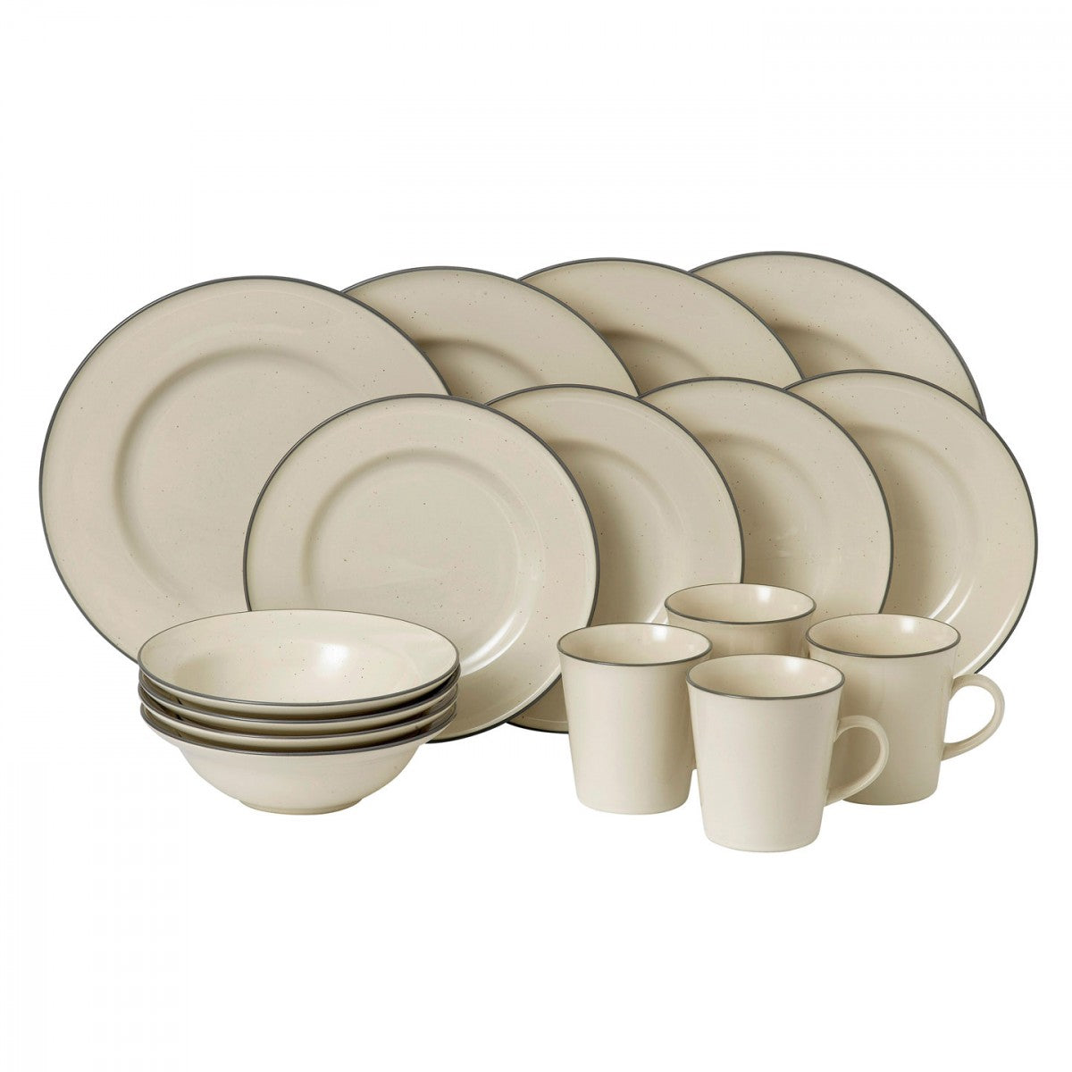 Union Street Cream 16-Piece Set