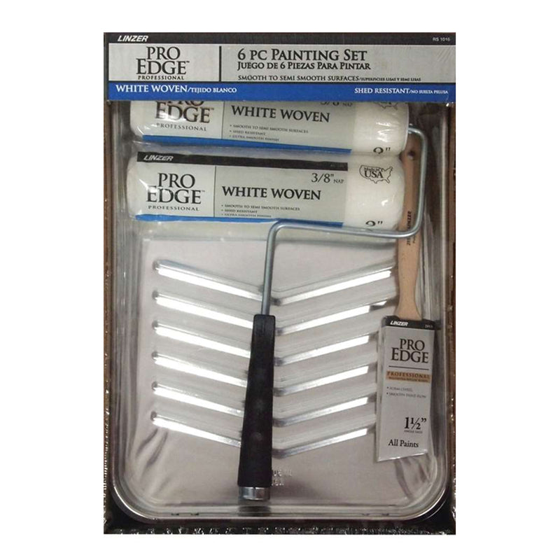 PAINT TRAY KIT METAL 6PC