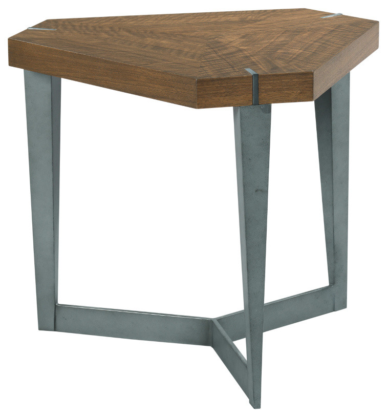 Emma Mason Signature Nexus Synergy Triangulate Lamp Table   Industrial   Side Tables And End Tables   by Emma Mason  Houzz