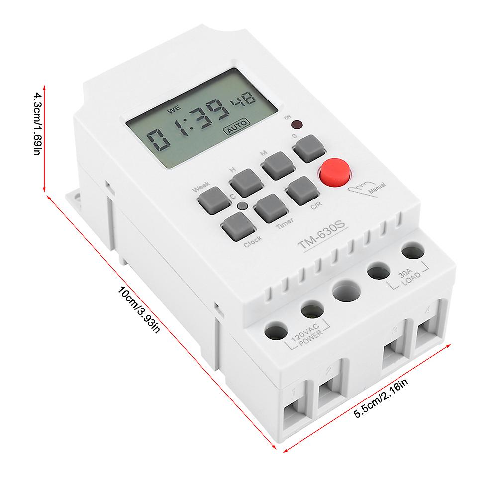 110v Digital Electric Durable Programmable Smart Control Switch Timer