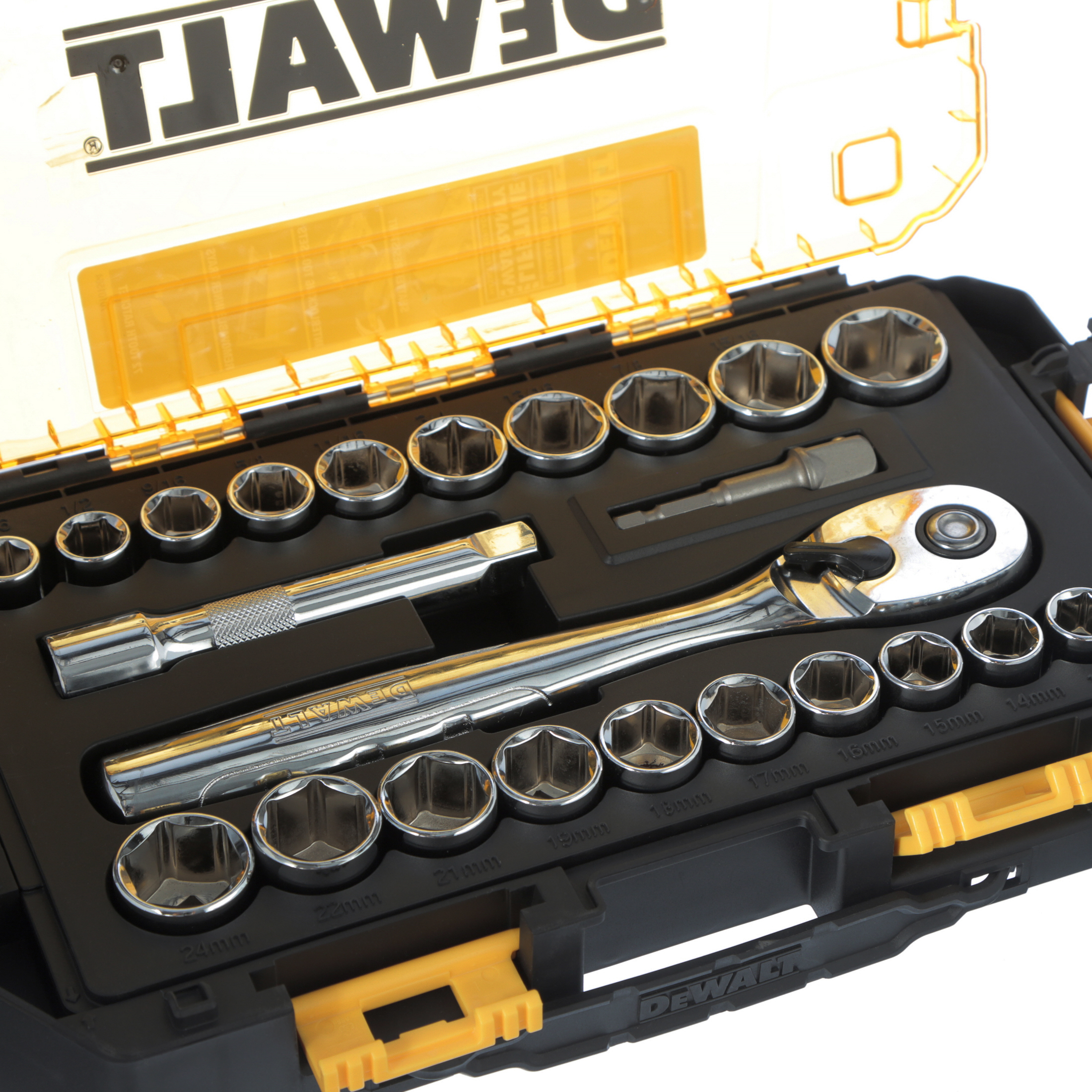 DEWALT Tough Box Tool Kit， 1/2