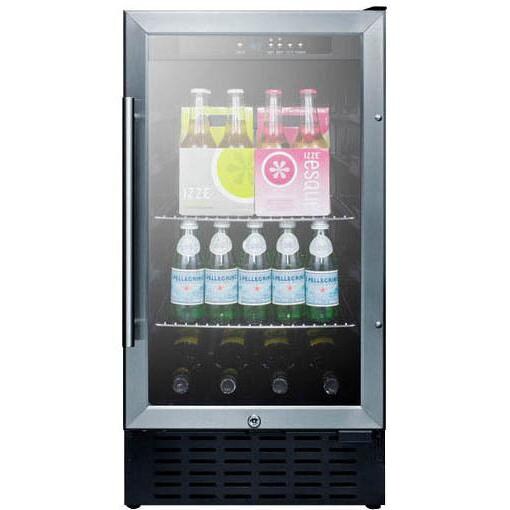 Summit 18-Inch 2.7 Cu. Ft. Commercial Rated Beverage Refrigerator