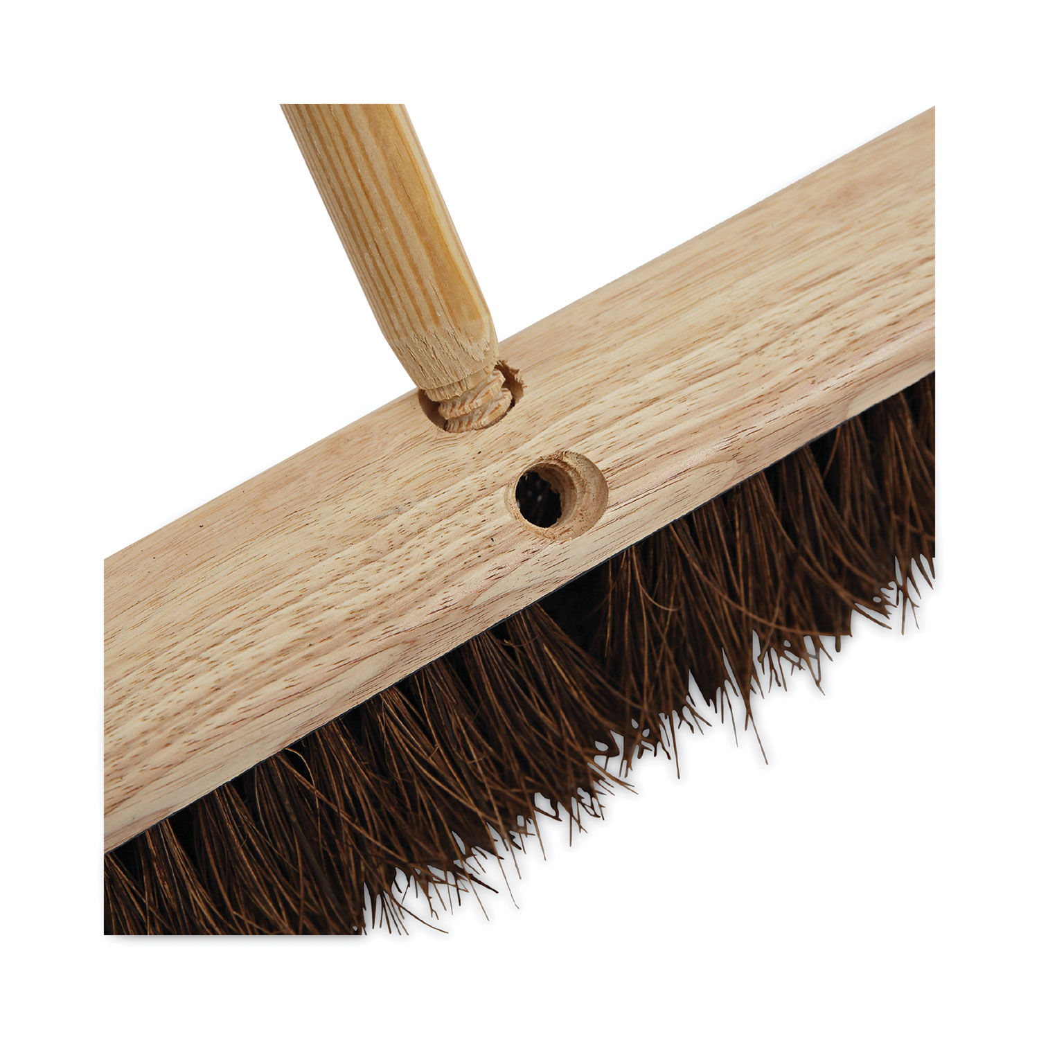 Heavy-Duty Threaded End Lacquered Hardwood Broom Handle by Boardwalkandreg; BWK137