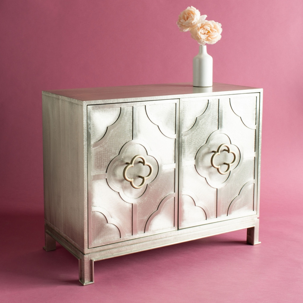 Collette Metal Chest   Modern   Accent Chests And Cabinets   by Virgil Stanis Design  Houzz