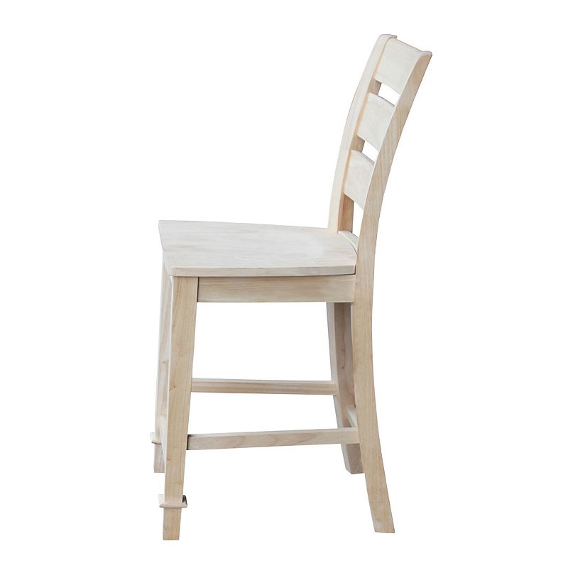 International Concepts Tuscany Ladderback Counter Stool