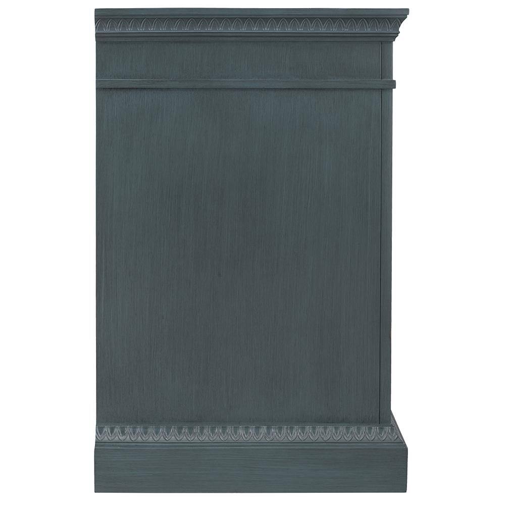 Home Decorators Collection Cailla 36 in. W x 21.50 in. D Bath Vanity Cabinet Only in Distressed Blue Fog CKBV3622D