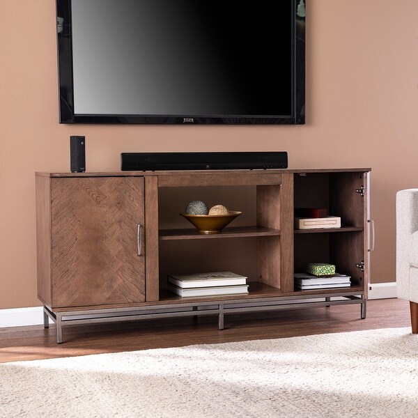 SEI Furniture Dibbonly Media TV Stand w/ Storage