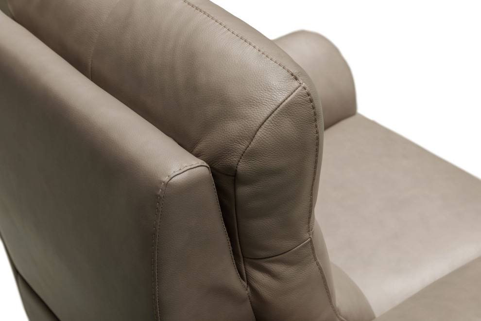 Seymour Top Grain Leather Power Reclining Loveseat   Contemporary   Loveseats   by Abbyson Living  Houzz