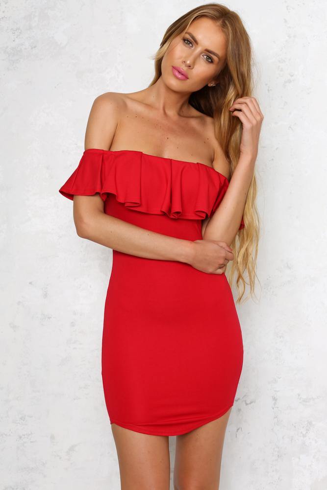 Nocturnal Dress Red