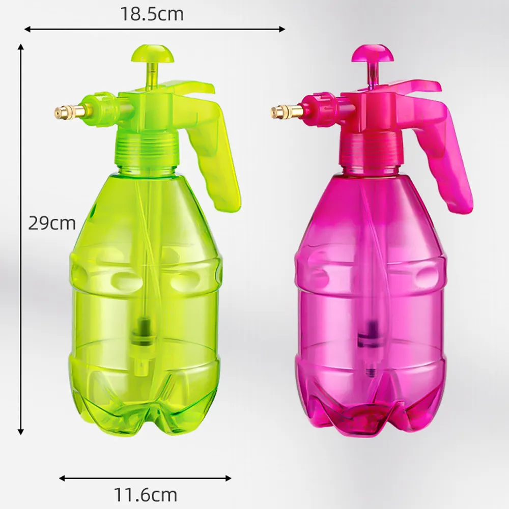 1.5L Small Plastic Bottle Plant Watering Garden Hand Pump Sprayer