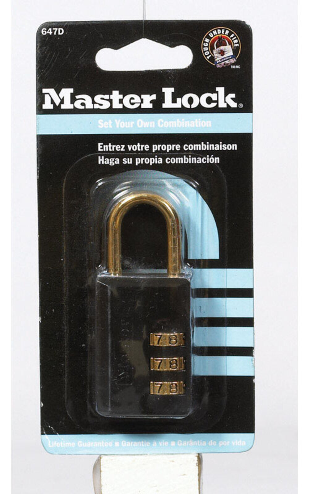 PADLOCK LUGGAGE RESETCD1